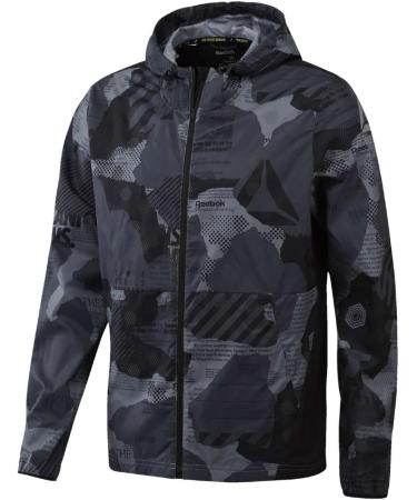 Reebok Men's OSR Reflect Jacket L - Multicolor (Astdus) | Shop Internationally | Fast Shipping - Buy Online on GoSupps.com