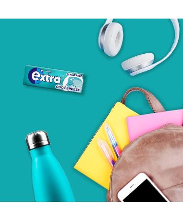 Wrigley's Extra Cool Breeze Sugarfree Gum Full Box (30 Packs) Tasty And Twisty Treat Gift Hamper - Buy Online on GoSupps.com