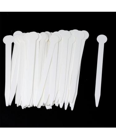 Honbay 100PCS Round Tip Disposable Perfume Test Strips Essential Oils Paper Test Strips Smelling Test Paper White Testing Strips Aromatherapy Fragrance Tester Strips
