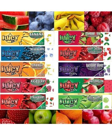 Juicy Jays Rolling Papers 1 1/4 (10 Packs) - Buy Online on GoSupps.com