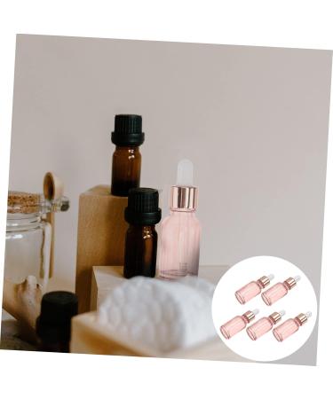 SOESFOUFU Set of 5 Rose Gold Storage Bottles 15ml Semi-Counter Bottles Travel Bottles - Buy Online on GoSupps.com
