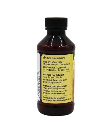 Lorann Oils Butter Vanilla Bakery Emulsion 4oz - Natural & Artificial Flavor - Buy Online on GoSupps.com