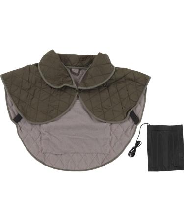 Hztyyier Electric Heating Pad for Shoulders - USB Powered Winter Comfort - OD Green Polyester Fiber - Buy Online on GoSupps.com