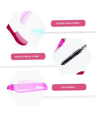 Buy Ipetboom 12 Pcs Collapsible Eyelash Comb Set - Eyebrow Shaper & Lash Separator Tools for Perfect Makeup - International Shipping Available - Buy Online on GoSupps.com