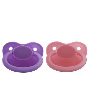 LittleForBig Pacifier Generation 1 Night Glow Set-Pink/Purple