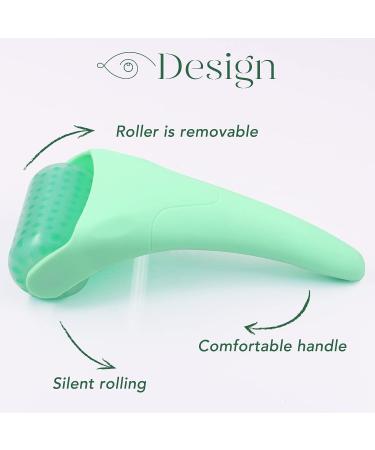 BAIMEI Ice Roller and Gua Sha Facial Tools Set - Green | Reduce Puffiness, Migraine Pain Relief - Buy Online on GoSupps.com