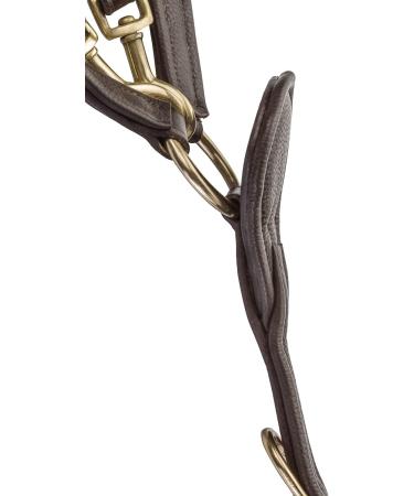 Buy SUNRIDE Windsor Genuine Leather Breastplate with Martingale for Horses - Elastic & Adjustable (Full Brown) - Shop Internationally - Buy Online on GoSupps.com