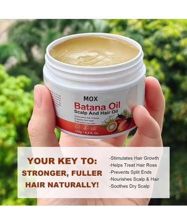 Batana Oil Batana Oil for Hair Growth Dr Sebi Botana Oil Raw Batana Oil Batana Oil Organic Banana Oil for Hair Growth Batana Oil Spoild Batana Oil - Buy Online on GoSupps.com