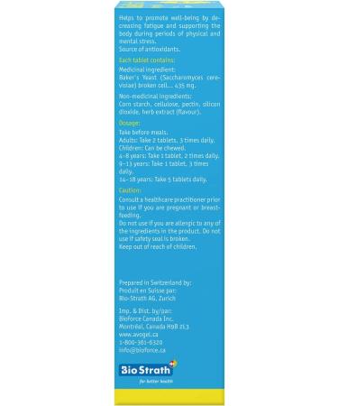 Bioforce Bio-Strath 200 Tablets 200 count - Buy Online on GoSupps.com