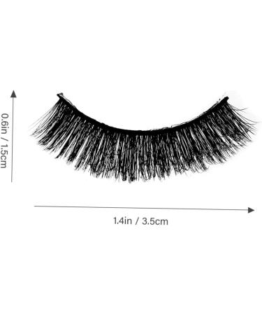 ORFOFE 10 Pairs Fake Eyelashes Faux Lashes Baby Dolls for Girls Synthetic Lashes Girls Lash Extensions Artificial Lashes Girls Lashes Iron on Patches False Extend Miss Natural Fiber - Buy Online on GoSupps.com