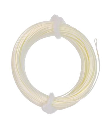 EUPHNG All-Purpose Fly Line Floating WF2 3 4 5 6 7 100FT with Welded Loop & Line ID Weight Forward Fly Fishing Line Milk White WF2F