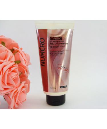 Brelil Numero Illuminating Mask with Precious Oils - 10.1 fl.oz for Bright & Shiny Hair - Buy Online on GoSupps.com