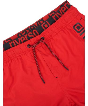 Riverso Men's Swimming Trunks - Regular Fit Sports Shorts Elastic Bundle in Black Green Orange Red | Sizes S to 5XL - Buy Online on GoSupps.com