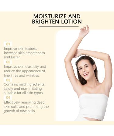  GDBTJIMH Vitamin C and turmeric body lotion brightening improves elasticity eliminates dark spots - Firming lotion for dry skin body skin care and smooth skin - Buy Online on GoSupps.com