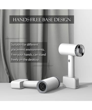 Wireless Hair Dryer Rechargeable Cordless Hairdryer USB Portable Blow Dryer with 15600mAh Lithium Battery for Travel - Buy Online on GoSupps.com