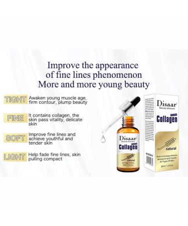 Pure Collagen Anti-Wrinkle Anti-Aging Face Serum | Moisturizing for Sensitive Skin | 30ml - Buy Online on GoSupps.com