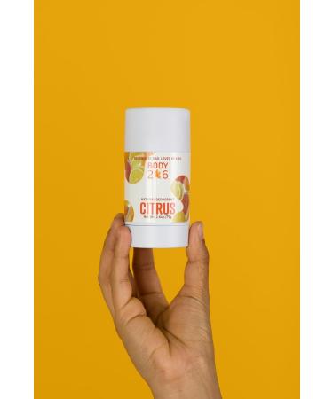 BODY206 Natural Kids Deodorant Aluminum-Free Baking Soda-Free Paraben-Free (2.6oz.) (Citrus) - Buy Online on GoSupps.com