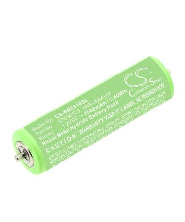 67030923 0025864 5735709 5773701 5779701 5775701 HR-AAUV 7030923 5774704 67030834 2000mAh Battery Compatible with 5878 5737 Contour 195S 5736 Contour 380 5683 5887 Flex XP 5776 3020s 5876 1.2V