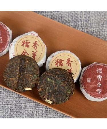 HQZM Exquise And Small Pu er River Thee Menghai Golden Knop Knowledge Geramatized Mini Tuo Thee 500g 1764oz - Buy Online on GoSupps.com