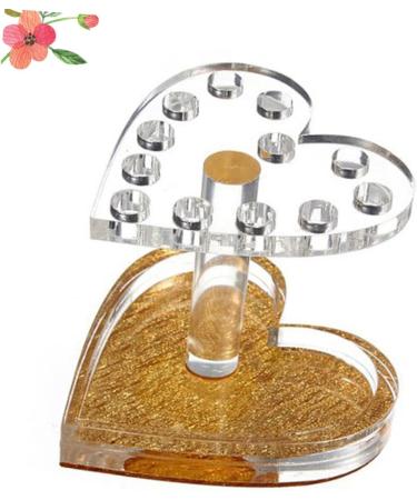 minkissy 1pc Nail Pens Stand Nail Brush Holder Nail Tool Organizer Makeup Brush Rack Nail Pen Organizer Makeup Brush Holder Nail Organizer Holder for Nail Brush Acrylic Paint Pen Holder 8.7x8.5cm Golden - Buy Online on GoSupps.com