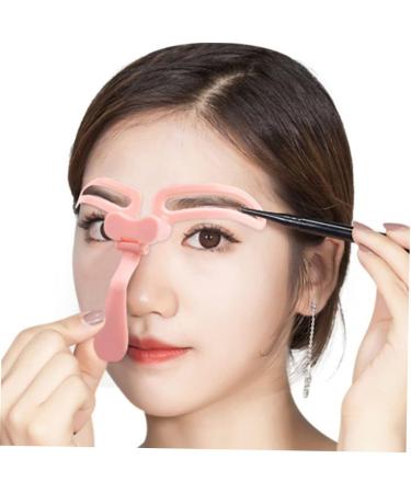 Balacoo Mold Makeup Tools Eyebrow Measure Ruler Handheld Eyebrow Stencil Miss Modify Beauty Products - Buy Online on GoSupps.com
