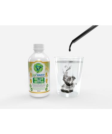 LeafSource Humic Fulvic Acid Liquid 2oz - Trace Minerals with Electrolytes, Collagen, Vitamins - Superior Ratio for Energy, Gut & Joint Health, Immune Support - 180 Servings - Buy Online on GoSupps.com