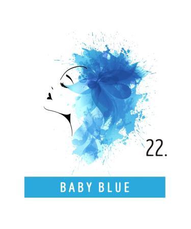 Funky Color Baby Blue 22 - Semi-Permanent Hair Coloring | 28 Vibrant Shades for International Shipping - Buy Online on GoSupps.com