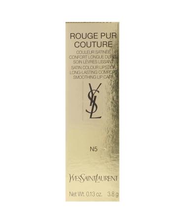 Yves Saint Laurent Rouge Pur Couture Satin Lipstick N5 Tribute Nude for Women | 0.13 oz - Buy Internationally - Buy Online on GoSupps.com