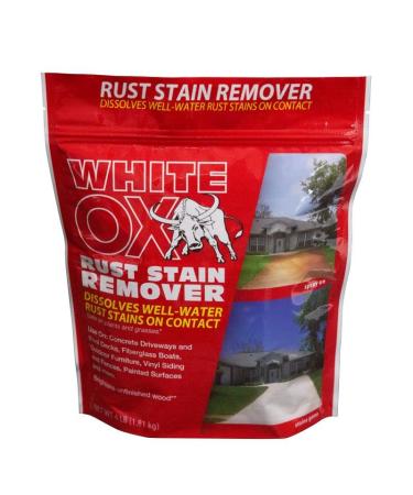 WHITE OX RUST REMOVER CRYSTALS - WOC4