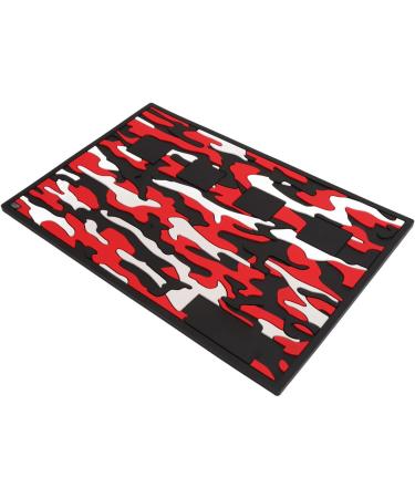 OKJHFD Barber Magnetic Mats Barber Tool Mat Magnetic Prevent Slip Camouflage Pattern Silicone Salon Tool Station Pad for Hair Clipper Scissor - Buy Online on GoSupps.com