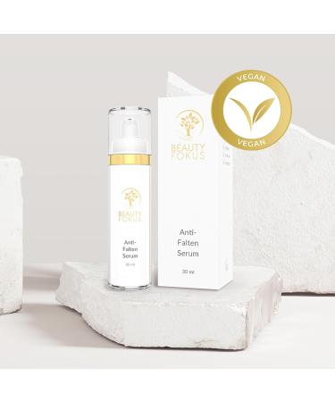  BeautyFokus Anti-wrinkle serum | Natural vegan anti-aging cosmetic for face neck and d collet with hyaluronic acid 9 highly concentrated active ingredients 30 ml Made in - Buy Online on GoSupps.com