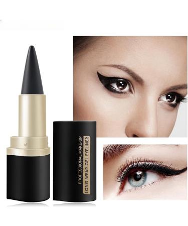 Eyeliner eyeliner single-head black solid rich eyeliner 4 colors long-lasting waterproof quick-drying matte eyeliner - create a long-lasting personalized eye makeup (#02 Brown) - Buy Online on GoSupps.com
