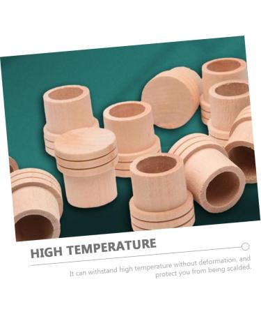 Buy Gleavi 80 STK Moxa Fire Extinguisher Cap | Wooden Mopping Device & Accessories for Home & Massage - International Shipping - Buy Online on GoSupps.com