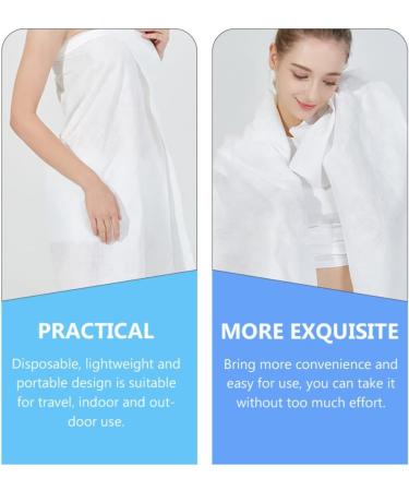 Beaupretty 5pcs Compressed Bath Towels & Makeup Remover Wipes - Travel-Friendly Nonwoven Tissue Tablets - Buy Online on GoSupps.com