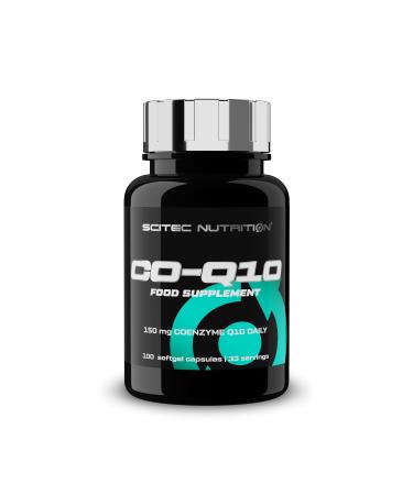 Scitec Nutrition Scitec Nutrition CO-Q10 | Supports Cognitive Function & Nervous System | 150mg Coenzyme Q10 Daily | 33 Doses 100 Soft Gel Capsules