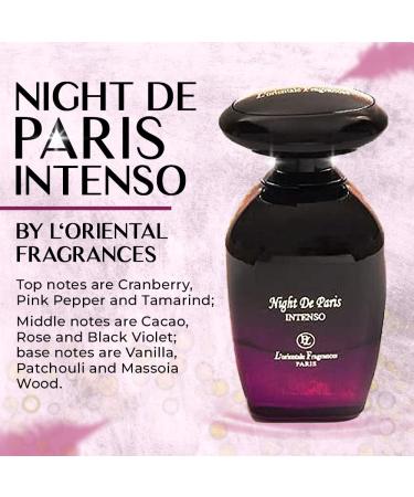 L'ORIENTALE FRAGRANCES Night De Paris Intenso Eau De Parfum Spray for Men 3.4 Ounce - Buy Online on GoSupps.com