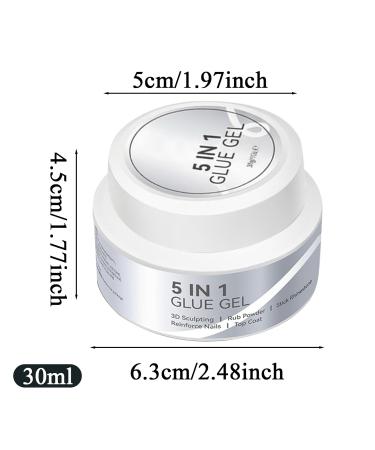 3D Nail Gel - 30ml Sculpting Adhesive | 3D Molding Gel - for Beginner Women for Home Salon and Studio Use for Manicures and Nail Care - Buy Online on GoSupps.com