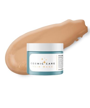 Skin Mage BB Cream for Face with Collagen and Hyaluronic Acid Magic Balls for Pigment Correction and Matte Finish 50ml Dark Color