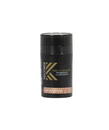 Tricomix Fibre Light Brown 12gr Volumizing Keratin Fibers With Anti Hair Loss Principles