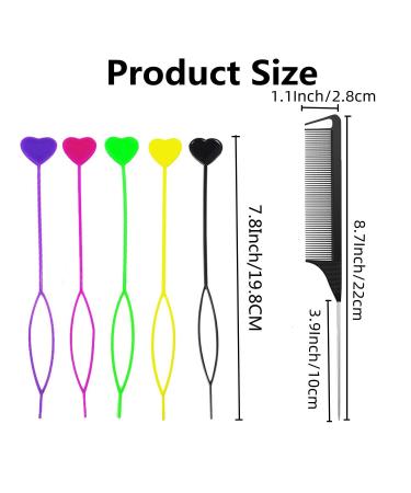 406 Pcs Hair Beads Set for Kids | Pony Beads, Elastic Bands, Quick Beader, Rattail Comb | Girls Hair Braids Kit - Buy Online on GoSupps.com
