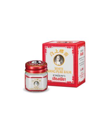 Siang Pure White Herbal Massage Balm 12 Grams (Pack of 3)