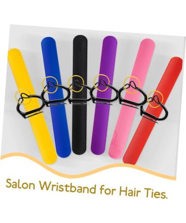BELLIFFY 1 Set Braiding Auxiliary Wrist Strap Slap Bands for Party Salon Slap Bands Salon Party Slap Bracelets Braiding Hair Slap Bracelets Salon Hair Tie Organizer Hair Holders Wrist Band - Buy Online on GoSupps.com
