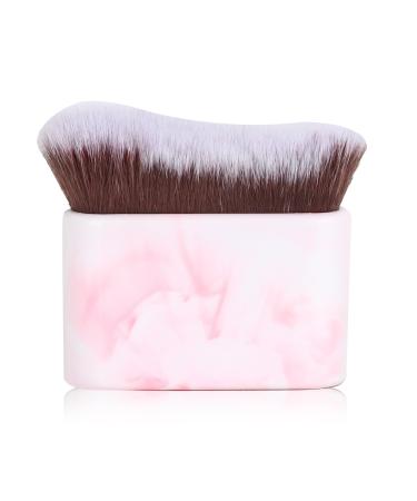 Hebterrka 1 Piece Tanning Brush for Self-Tanning Face and Body - Self Tanning Brush Applicator Mixing Brush Foundation Makeup Brush