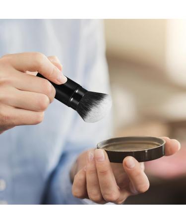 2 Pieces Retractable Makeup Blush Brush with Aluminium Handle Portable Powder Brush with Flat and Angled Top Blush Brush Set for Cosmetic Travel - Buy Online on GoSupps.com