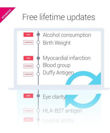 Gen DNA Test Advanced Childrens: Ancestry, Health & Traits | Genetic Study & Testing for Babies with 400+ Online Reports - Buy Online on GoSupps.com
