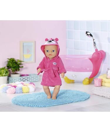 Zapf Creation 830581 BABY Born Little Pink Bathrobe for 36cm Dolls - Buy Online on GoSupps.com
