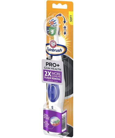 Buy Arm & Hammer Spinbrush Battery Powered Toothbrush - Truly Radiant Soft Bristles - 2 Pack - International Shipping Available - Buy Online on GoSupps.com