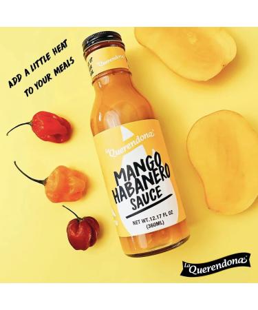 La Querendona Mango Habanero Sauce Gallon Jug - Perfect for Wings, Chicken, Marinades - Buy Online on GoSupps.com