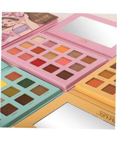 SOESFOUFU 1pc 15 Portable Eyeshadow Compact Eyeshadow Palette Glitter Eye Eyeshadow Makeup Accessories - Buy Online on GoSupps.com