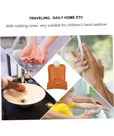 MAGICLULU 4 Hand Wash Bottle with Keychain Portable Bottle Cover Hand Bottle Cover Protective Cover Portable Keychain Carriers Keychain Carriers for Lotion Protective Bottle Cover - Buy Online on GoSupps.com